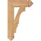 Ekena Millwork Balboa Arts & Crafts Smooth Bracket, Western Red Cedar, 3 1/2"W x 14"D x 22"H BKT04X14X22BOA03SWR - alternate 4